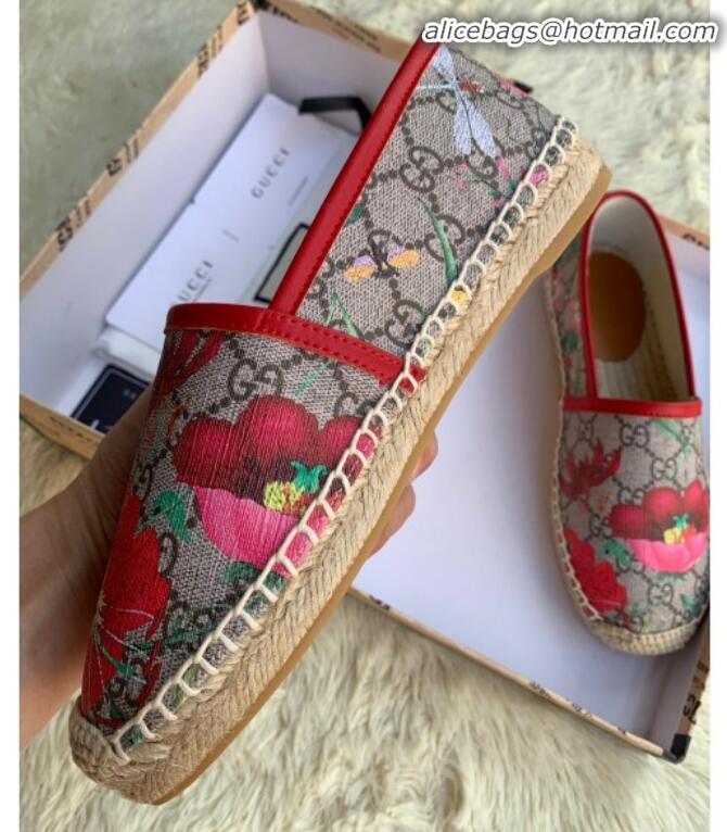 Lowest Price Gucci GG Flora Espadrilles 611443 01 2019