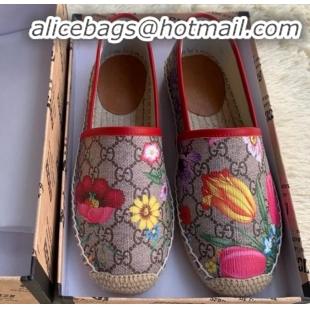 Good Taste Gucci GG Flora Espadrilles 611443 02 2019