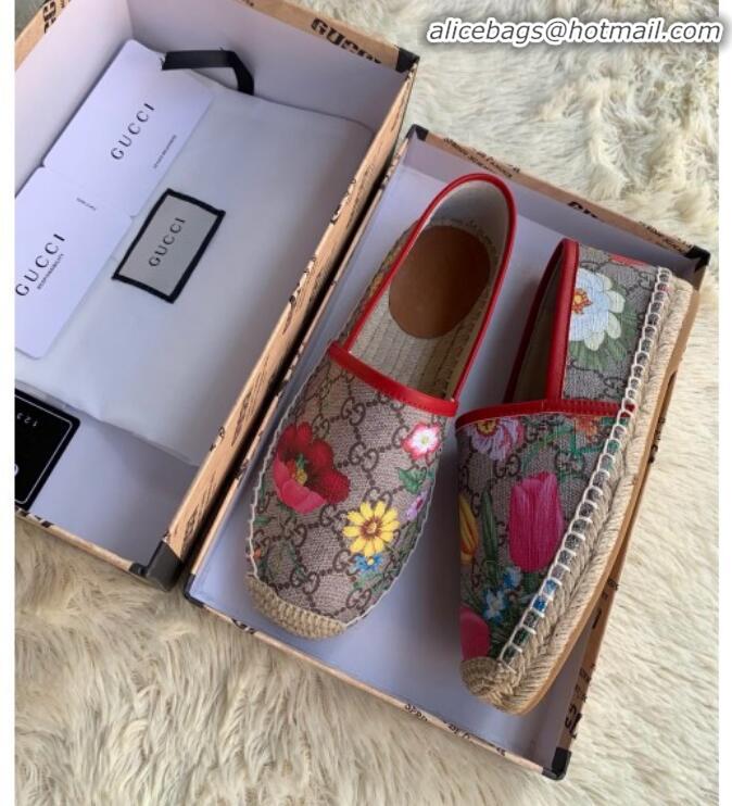 Good Taste Gucci GG Flora Espadrilles 611443 02 2019