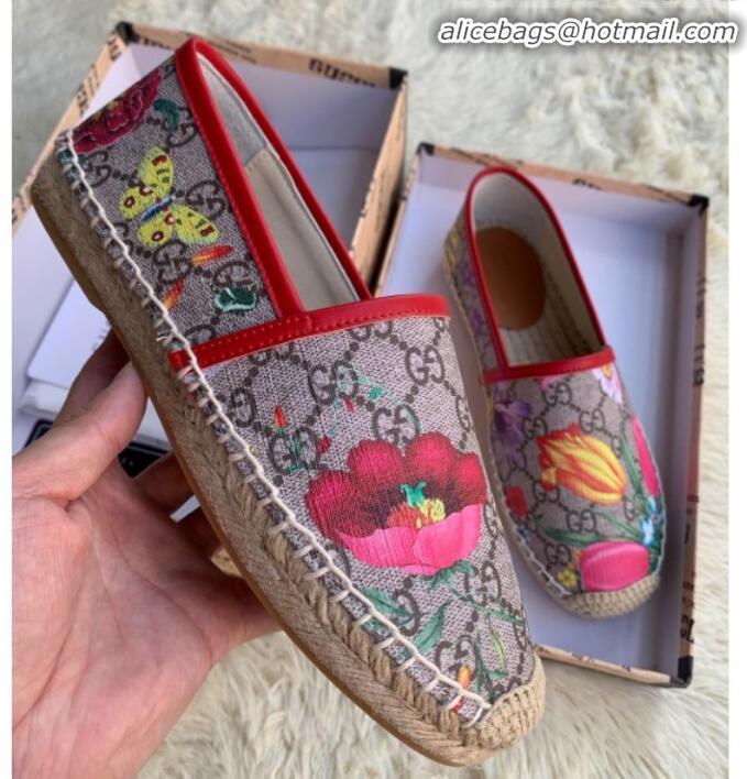 Good Taste Gucci GG Flora Espadrilles 611443 02 2019