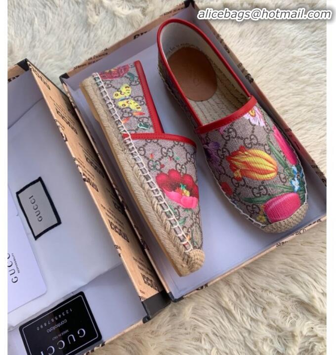 Good Taste Gucci GG Flora Espadrilles 611443 02 2019