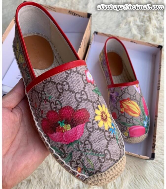 Good Taste Gucci GG Flora Espadrilles 611443 02 2019