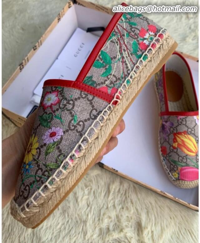 Good Taste Gucci GG Flora Espadrilles 611443 02 2019