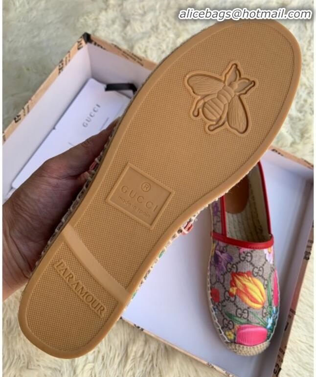 Good Taste Gucci GG Flora Espadrilles 611443 02 2019