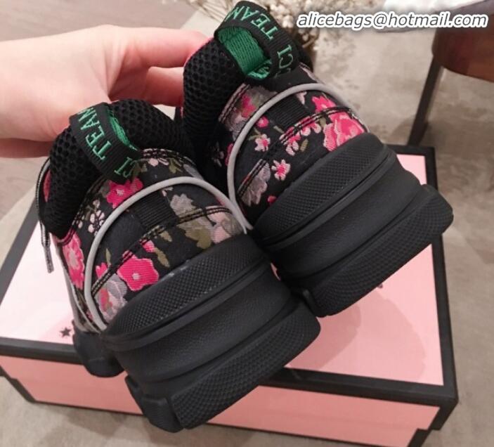 Luxury Gucci Flashtrek Flower Sneakers G21806 2020