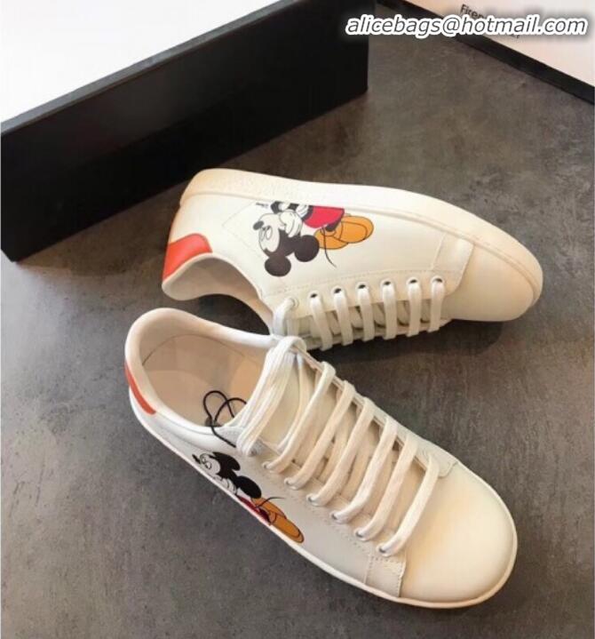 Sumptuous Gucci Ace Sneakers with Mouse G22601 White 2020