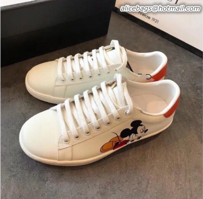 Sumptuous Gucci Ace Sneakers with Mouse G22601 White 2020