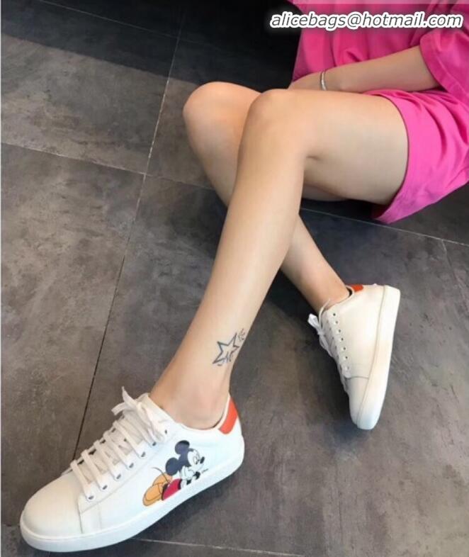 Sumptuous Gucci Ace Sneakers with Mouse G22601 White 2020