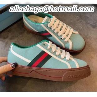 Affordable Price Gucci Disney Canvas Sneakers G23108 Green 2020 