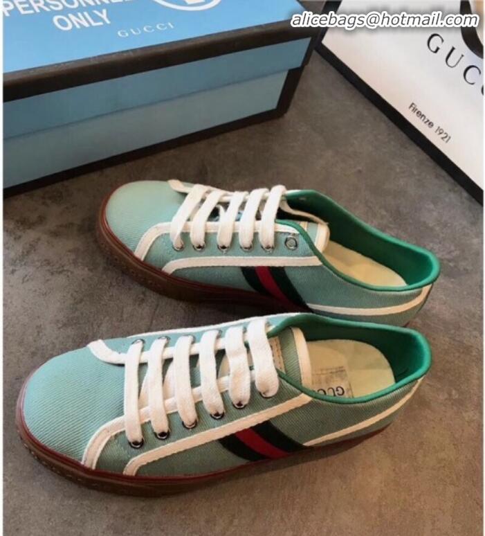 Affordable Price Gucci Disney Canvas Sneakers G23108 Green 2020 