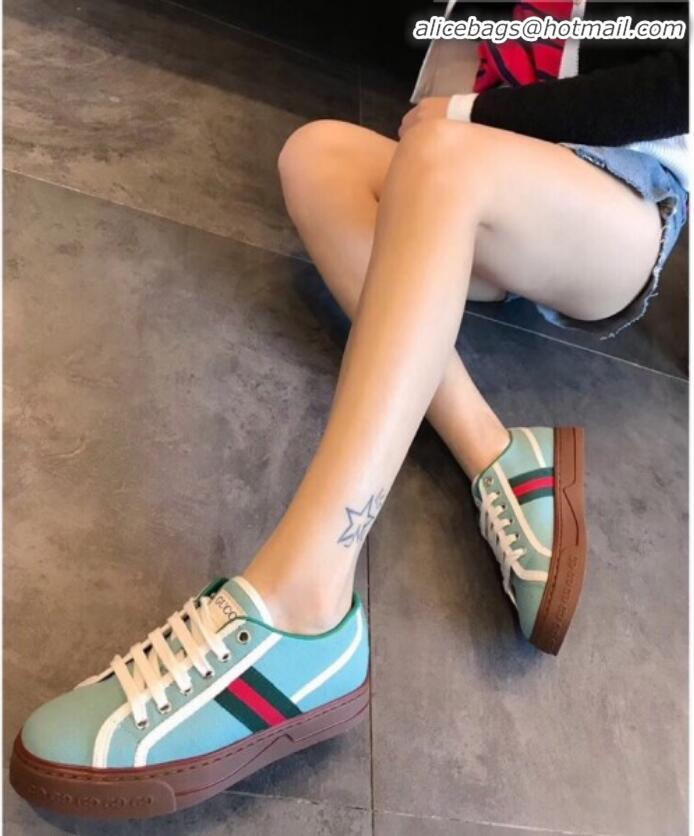 Affordable Price Gucci Disney Canvas Sneakers G23108 Green 2020 