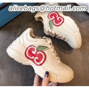 Good Quality Gucci Rhyton GG Apple Sneakers G10801 2020