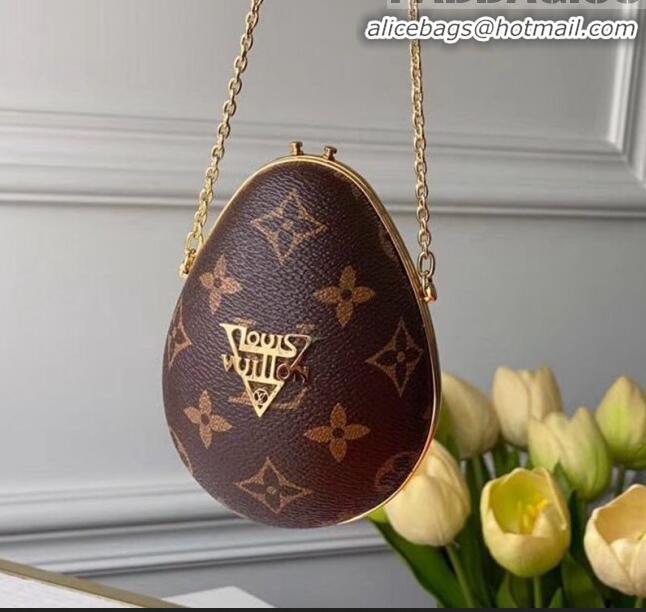 Unique Style Louis Vuitton LV Egg Case Monogram Canvas MP2588 2020