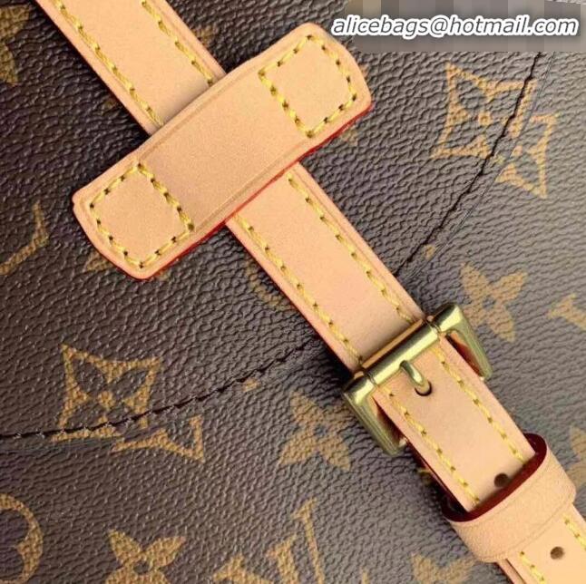 Luxury Discount Louis Vuitton Vintage Monogram Canvas Saddle Shoulder Bag M45443 Nude 2019