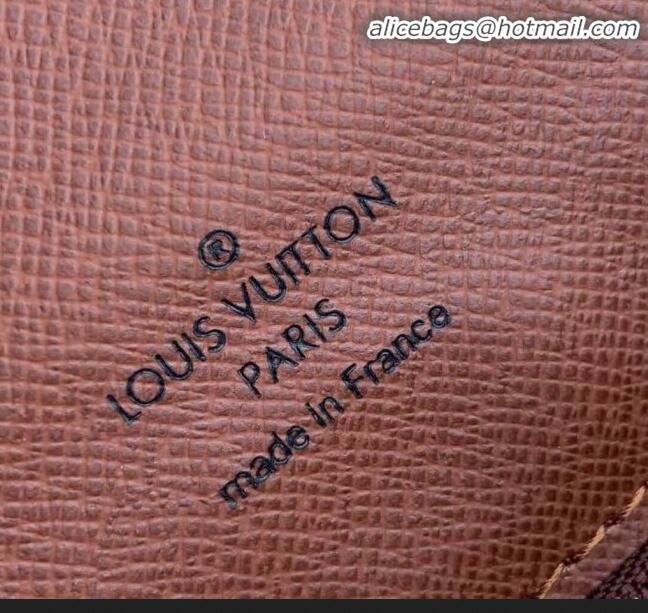 Luxury Discount Louis Vuitton Vintage Monogram Canvas Saddle Shoulder Bag M45443 Nude 2019