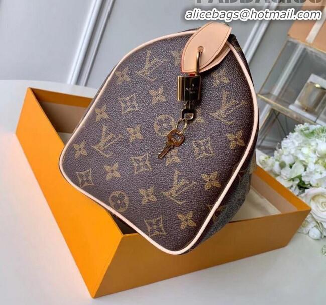 New Design Louis Vuitton Monogram Canvas Speedy 25 Top Handle Bag M41109 2020 