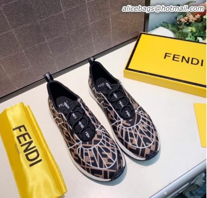 Low Price Fendi FFreedom FF Slip-on Sneakers G91112 White