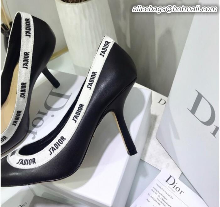 Luxurious Dior J'Adior High-Heel Pump in Lambskin and Embroidered Ribbon G12729 2020