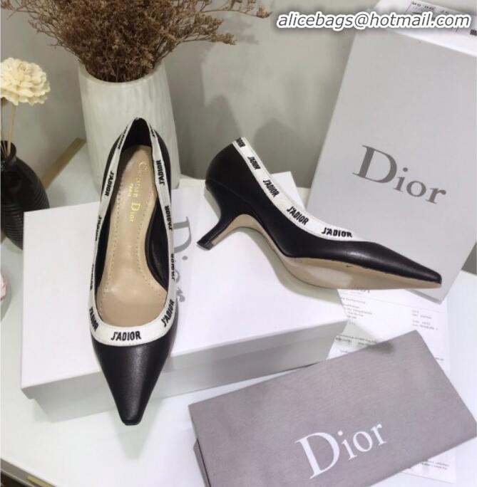 Trendy Design Dior J'Adior Mid-Heel Pump in Lambskin and Embroidered Ribbon G12729 2020