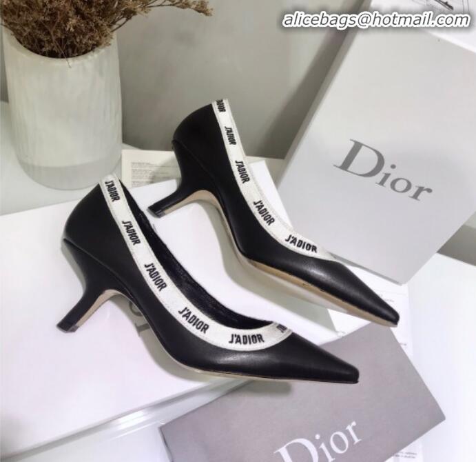 Trendy Design Dior J'Adior Mid-Heel Pump in Lambskin and Embroidered Ribbon G12729 2020