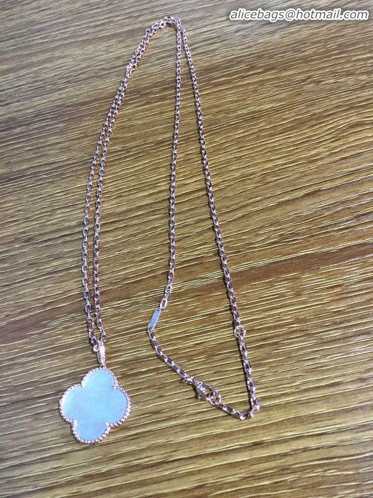 Top Fashion Van Cleef & Arpels Necklace 102614 Rose Gold