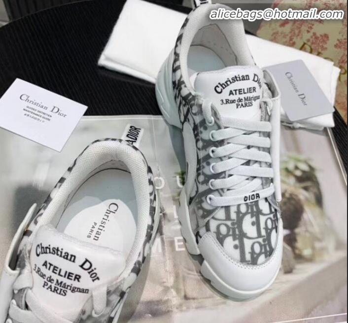 Unique Style Dior Saddle Oblique Sneakers G21820 White 2020