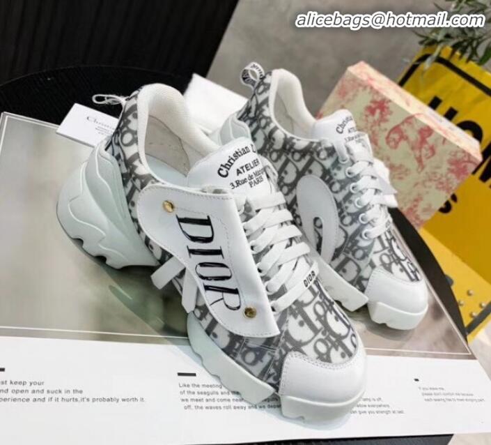 Unique Style Dior Saddle Oblique Sneakers G21820 White 2020