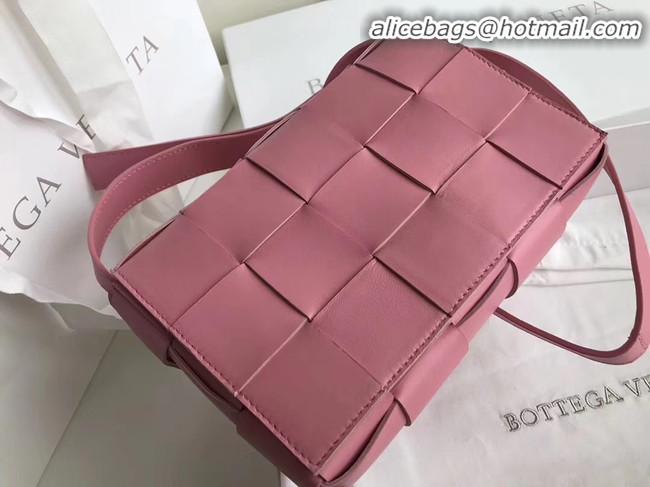 Good Product Bottega Veneta Sheepskin Weaving Original Leather 578004 rose