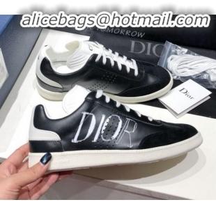 Classic Hot Dior Homme Calfskin Sneakers G21418 Black 2020