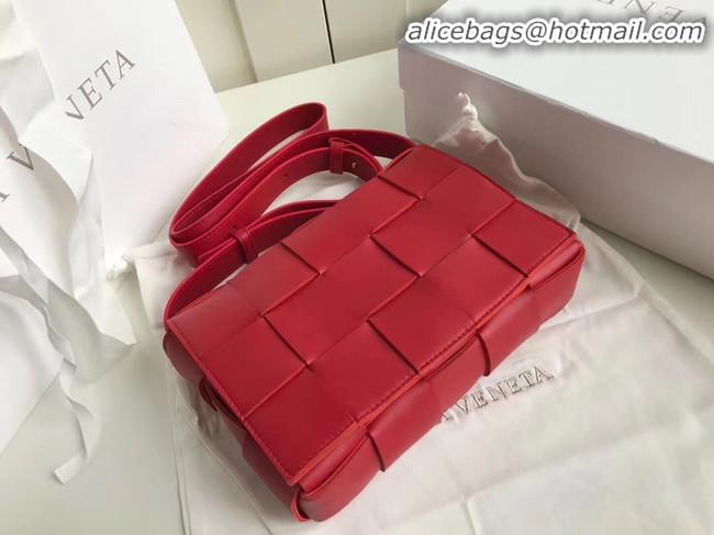 Classic Discount Bottega Veneta Sheepskin Weaving Original Leather 578004 red