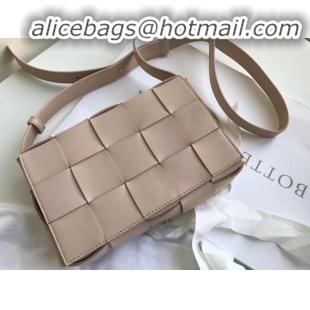 Imitation Bottega Veneta Sheepskin Weaving Original Leather 578004 Nude