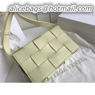 Wholesale Bottega Veneta Sheepskin Weaving Original Leather 578004 Light green