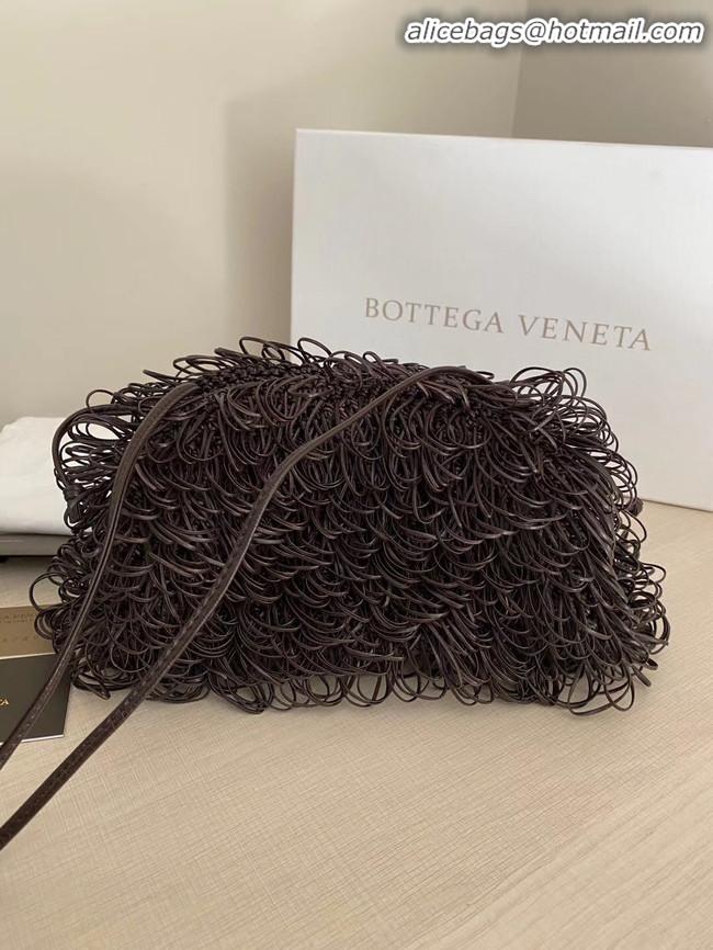 Free Shipping Discount Bottega Veneta Shoulder Bag 576227 dark brown