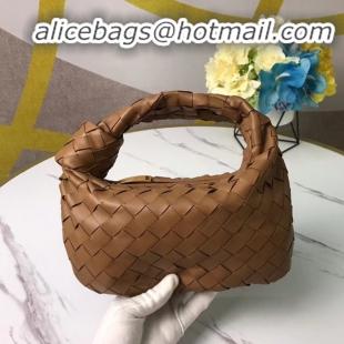 Buy Discount Bottega Veneta Original Weave Leather Bag BV4588 brown