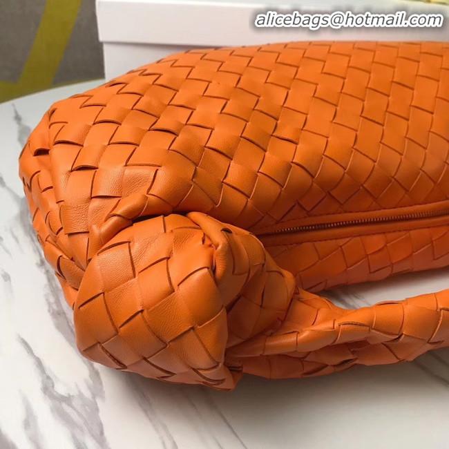 Most Popular Bottega Veneta Original Weave Leather Bag BV4589 orange