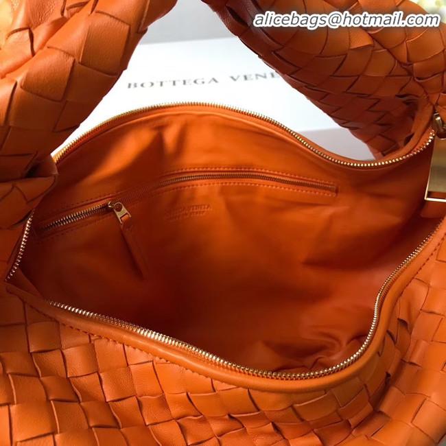 Most Popular Bottega Veneta Original Weave Leather Bag BV4589 orange