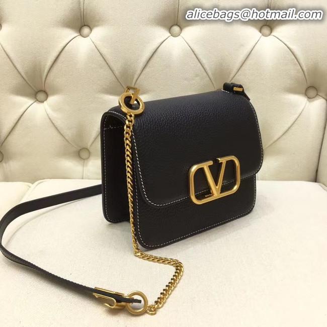 Classic Specials VALENTINO VLOCK Origianl leather shoulder bag 0905 black