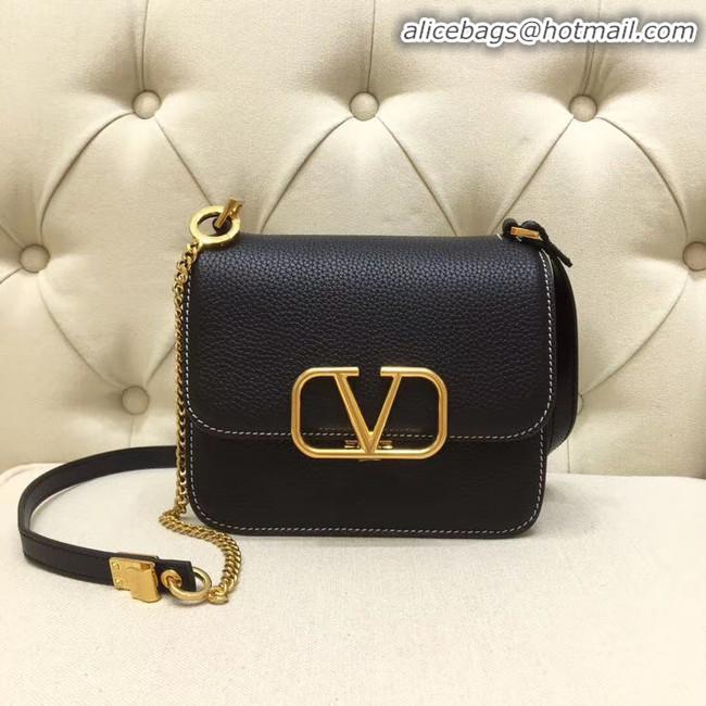 Classic Specials VALENTINO VLOCK Origianl leather shoulder bag 0905 black