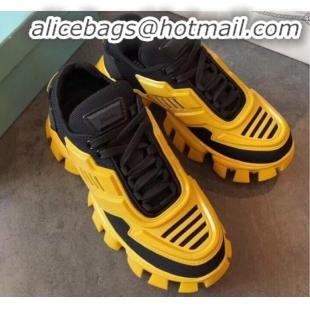 Best Price Prada Cloudbust Sneakers P01503 Yellow 2020