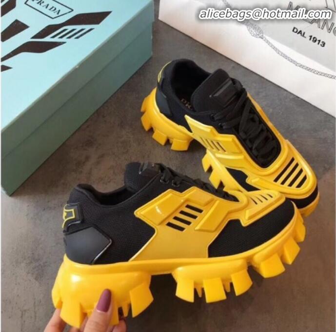 Best Price Prada Cloudbust Sneakers P01503 Yellow 2020