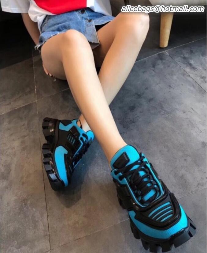 Affordable Price Prada Cloudbust Sneakers P01503 Blue 2020