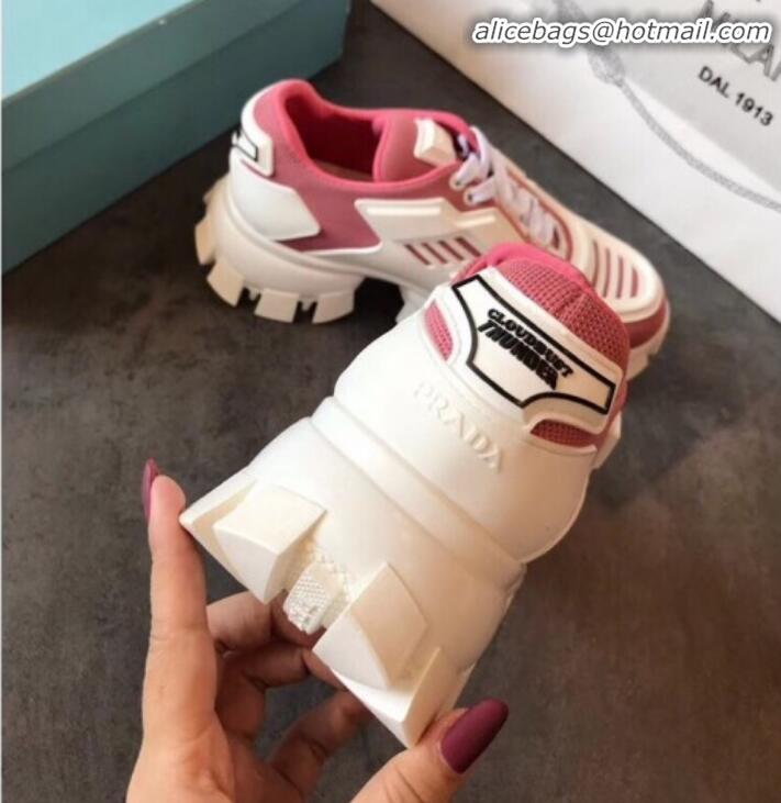 Low Cost Prada Cloudbust Sneakers P01503 Pink 2020