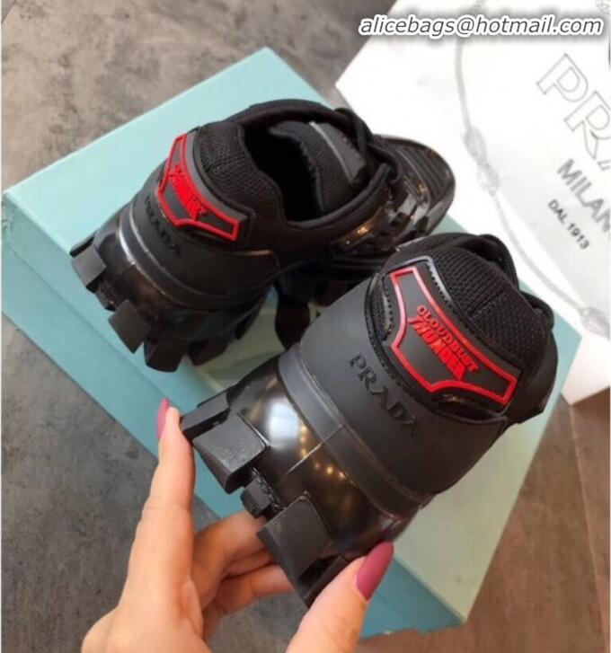 Reasonable Price Prada Cloudbust Sneakers P01503 Black 2020