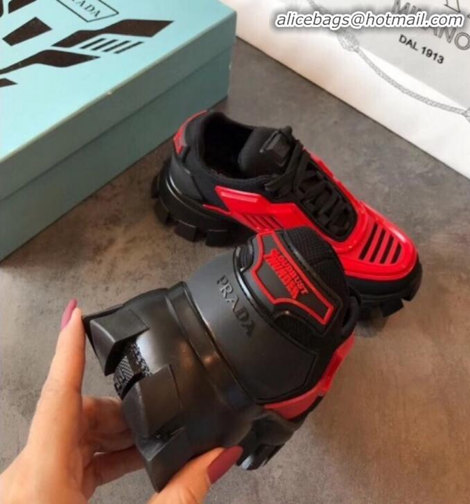 Top Grade Prada Cloudbust Sneakers P01503 Red 2020