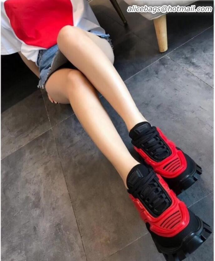 Top Grade Prada Cloudbust Sneakers P01503 Red 2020