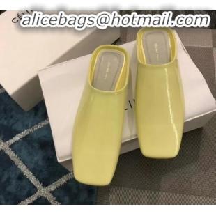 Lowest Price Celine Soft Moccasin Babouche in Nappa Lambskin C10901 Yellow