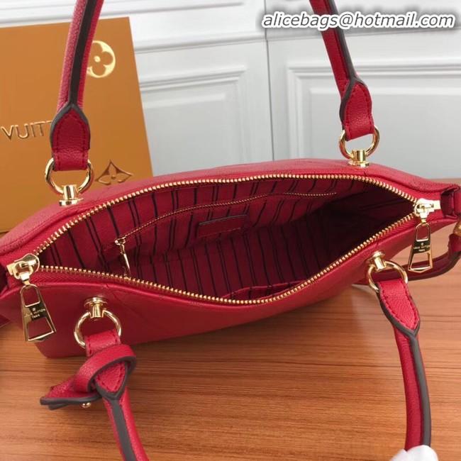 Luxury Imitation Louis Vuitton Mahina Leather M66817 Red