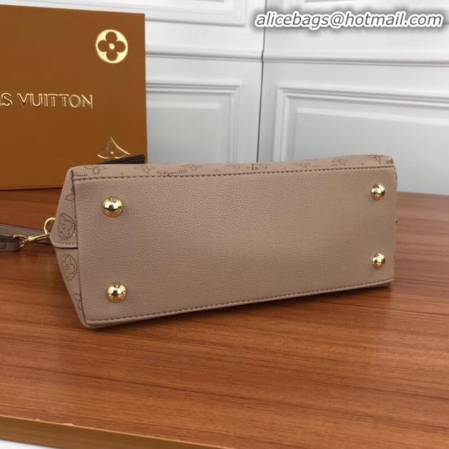 Cheapest Best Louis Vuitton Mahina Leather M66817 Apricot