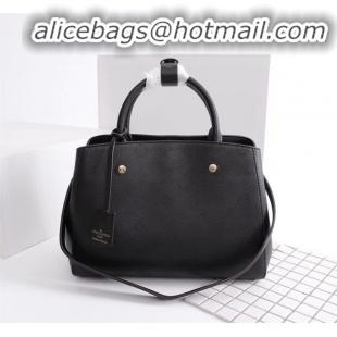 Spot Bulk Louis Vuitton Mahina Leather 41046 black