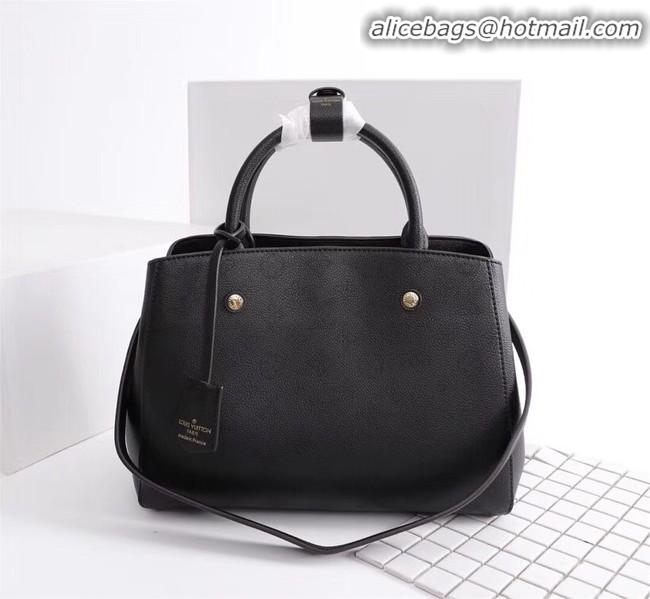 Spot Bulk Louis Vuitton Mahina Leather 41046 black